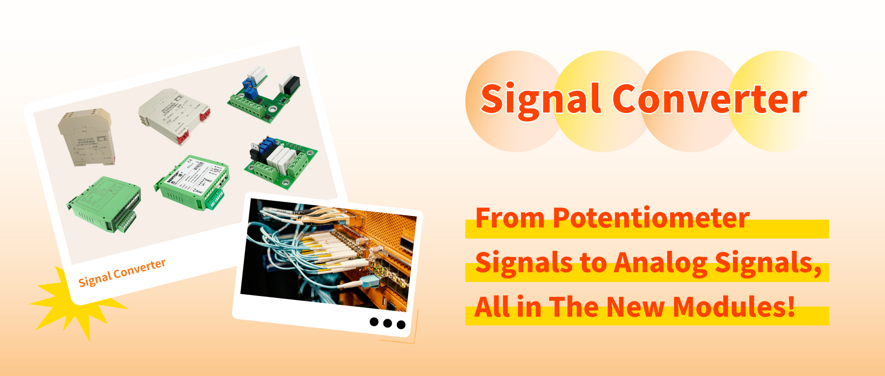 From Potentiometer Signals to Analog Signals, All in The New Modules!