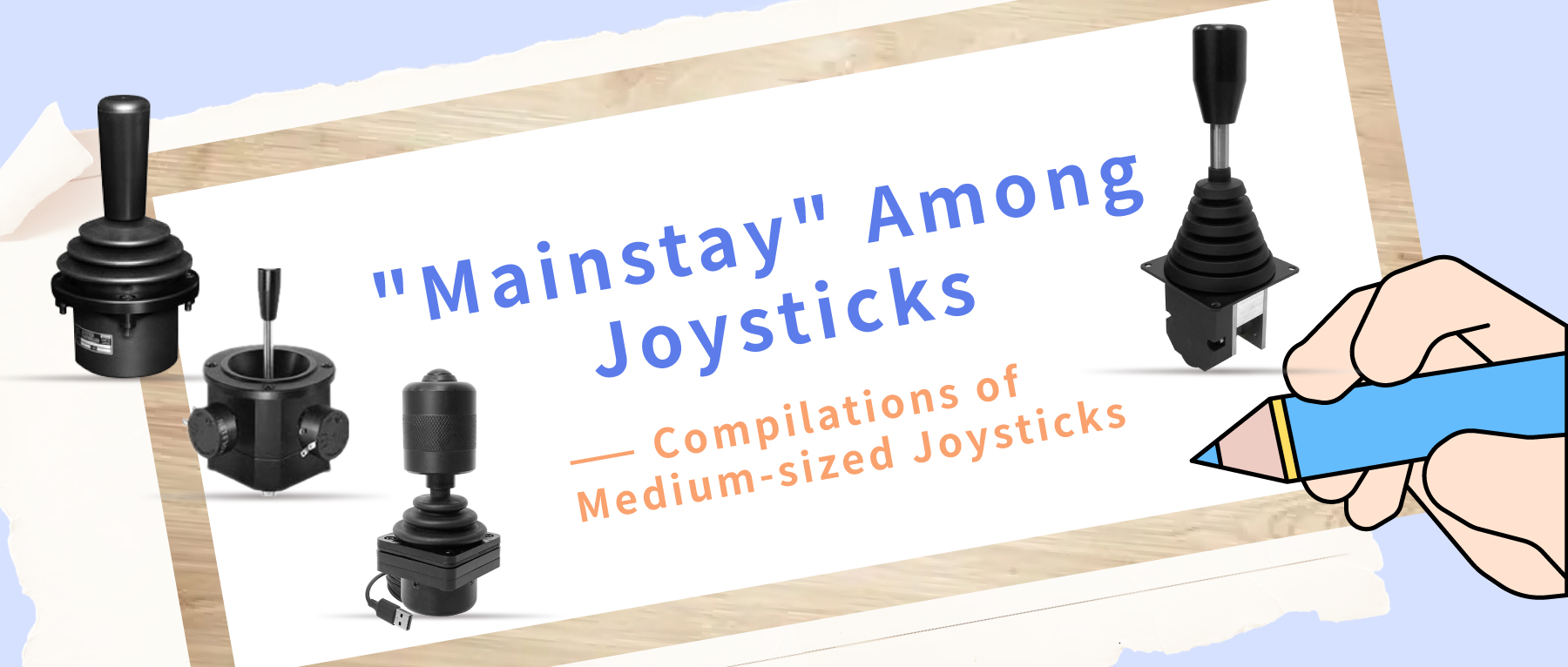 "Mainstay" Among Joysticks —— Compilations of Medium-sized Joysticks